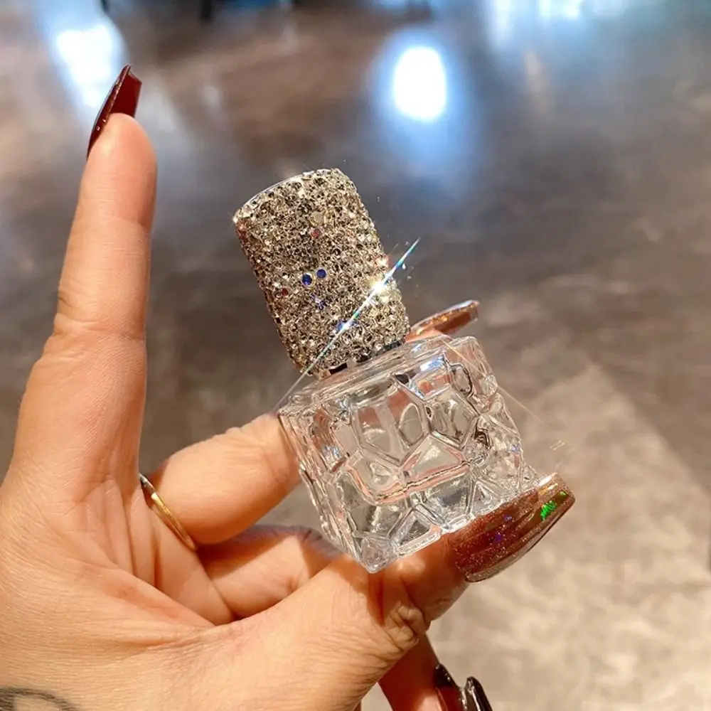 10ml Mini Perfume Bottle Empty Leak-proof Empty Cosmetic Containers with Rhinestones Refillable Perfume Dispensing Bottles