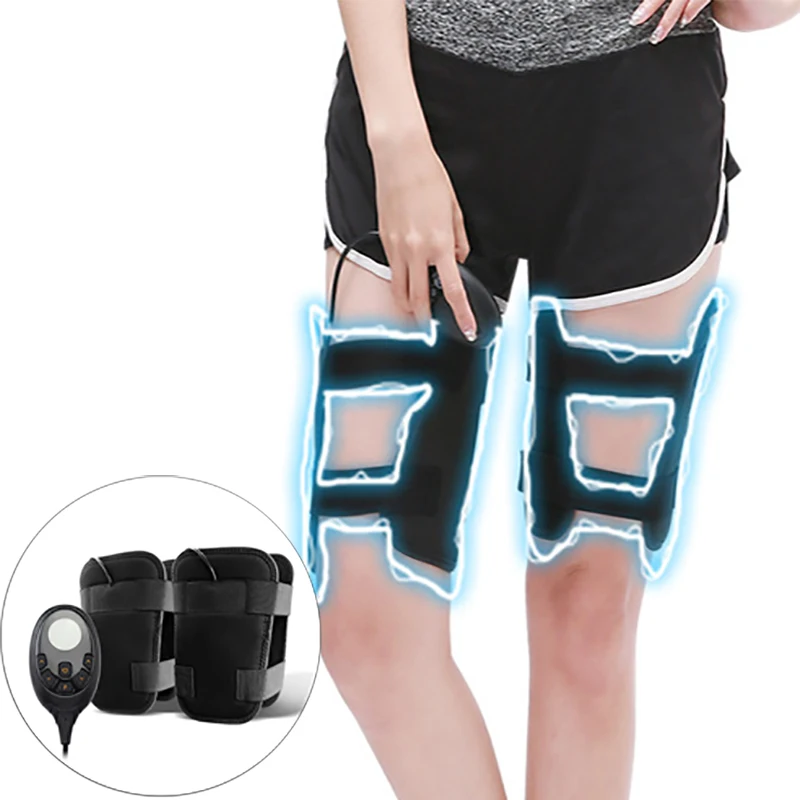 EMS Muscle Stimulator Electric Leg Fat Burning Body Massager Slimming Belt Thigh Fitness Device Body Shaping Massage Equipment image 2
