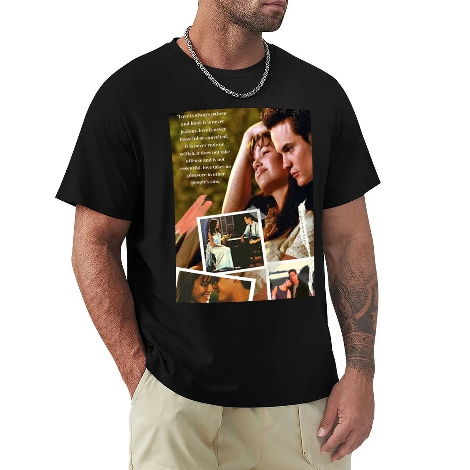 Camiseta Mandy Moore básica, ligera y de manga corta