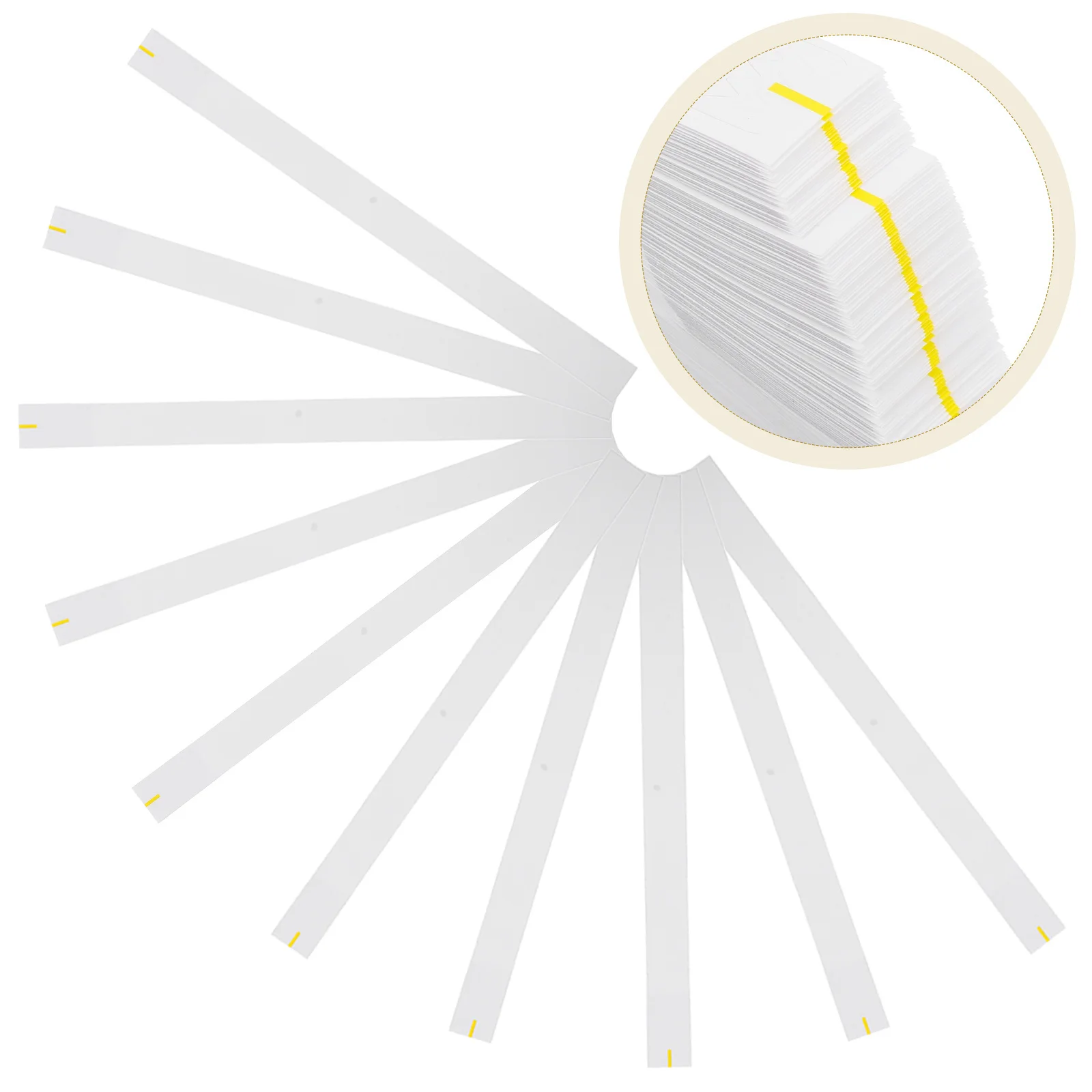 

100Pcs Napkin Rings Disposable Self Adhesive Paper Bands for Table Setup Silverware Wraps Party Wedding Decor Paper Napkin Rings