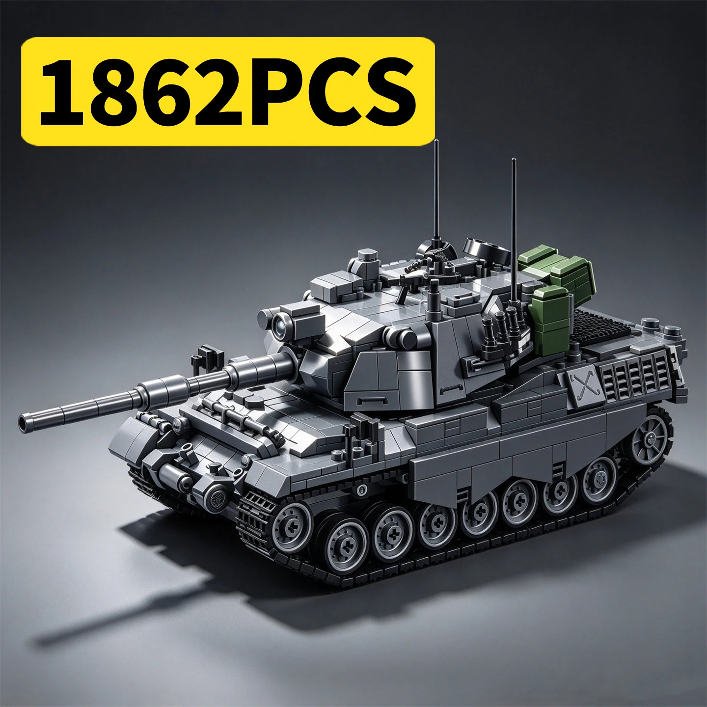 modele-3d-de-blocs-de-construction-du-char-de-combat-principal-leopard-1-1-862-pieces-jouet-moc-piece-d'exposition-modele-black-panther-a-l'echelle-1-28