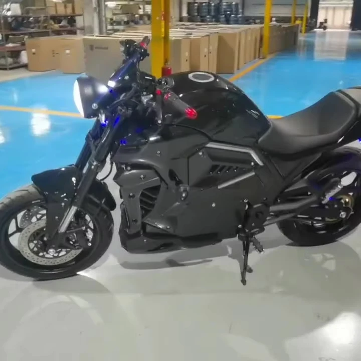 5000W Motor Electric Motorcycle 72V Large Racing High-speed Electric Motorcycle for Adults