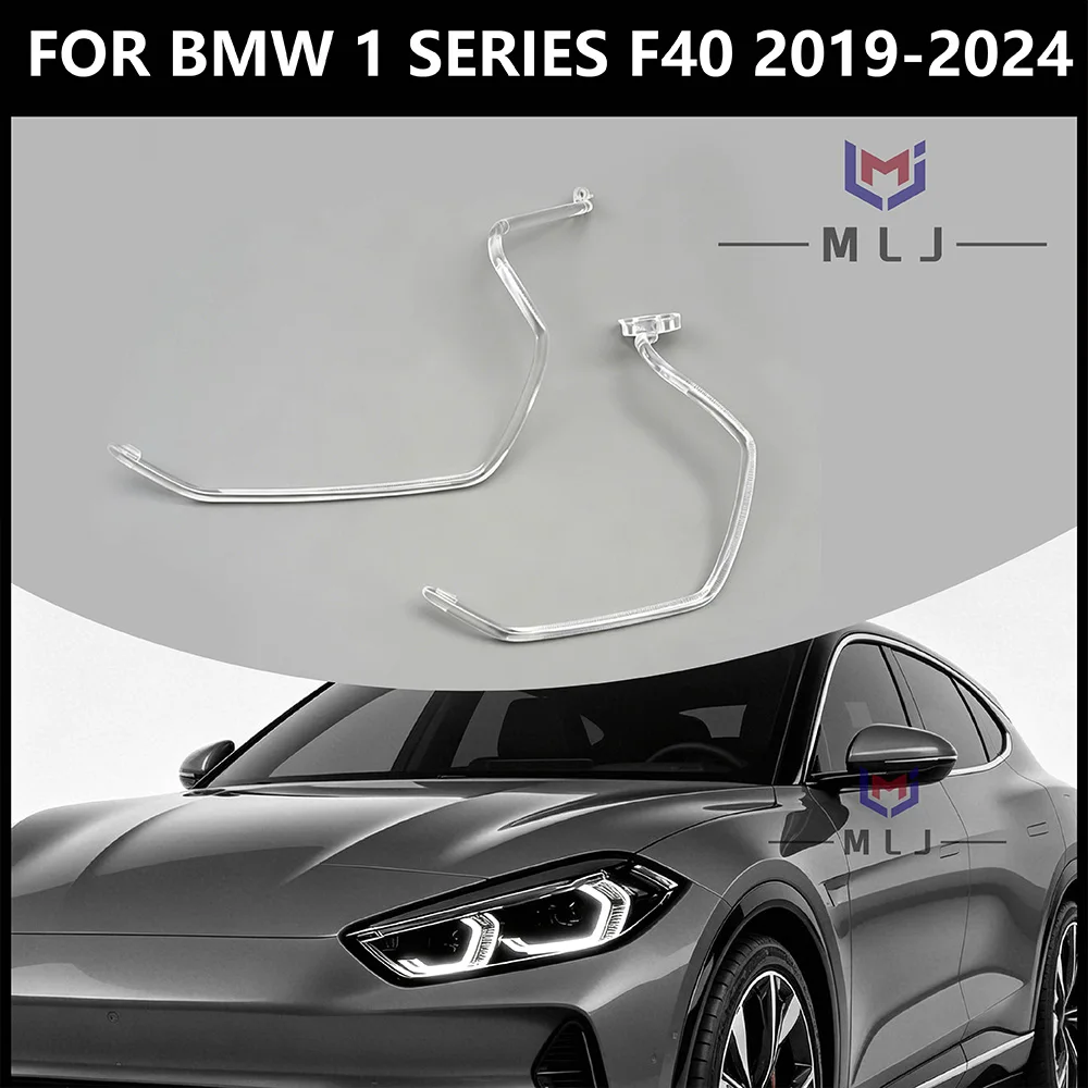 pecas-de-farol-para-bmw-serie-1-e-2-f40-f44-2022-2024-tubos-de-luz-acrilica-com-olhos-de-anjo-luzes-de-corrida-diurna-led-drl