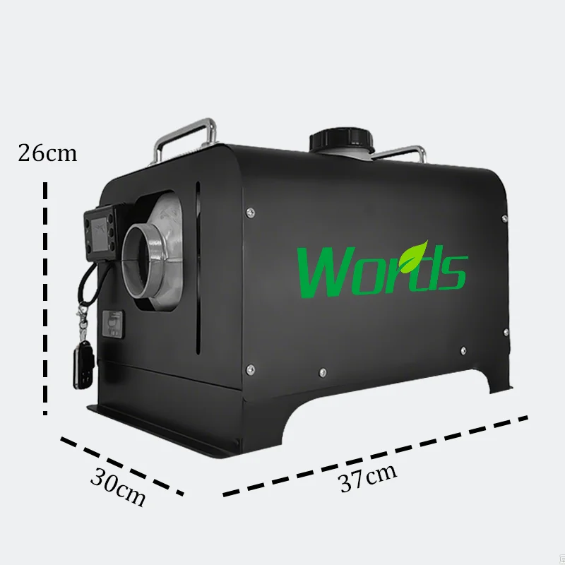 RV Tiempo de espera súper largo Calentador de 12 horas Calentador de aire diésel con batería incorporada