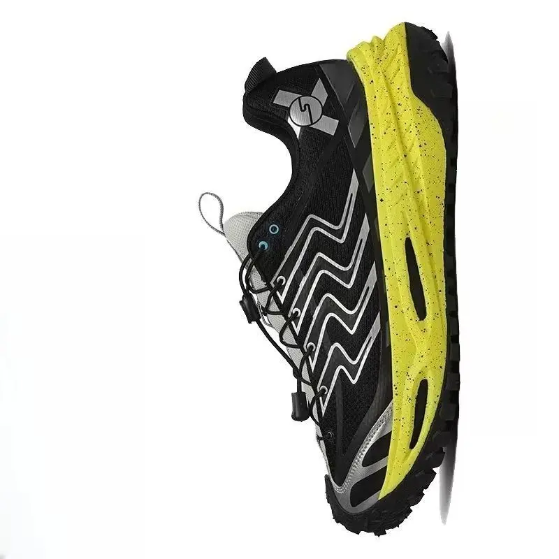 

New Breathable and Anti Slip Outdoor Hiking Shoes Man Wear-resistant Running Shoes Comfortable Men's Climbing Shoes