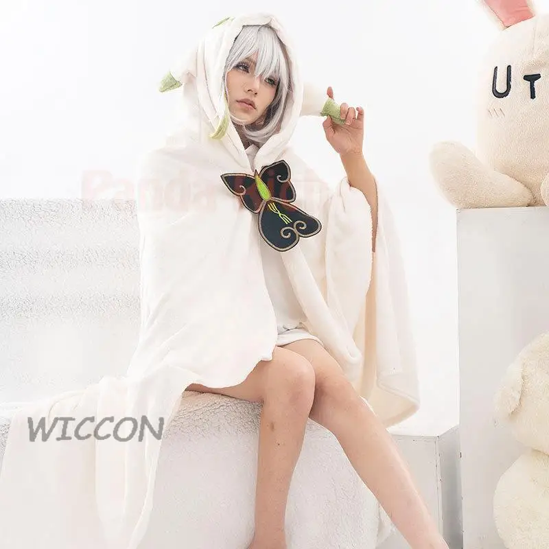 Genshin Impact Tighnari Scaramouche Xiao Kaveh Kaeya Venti Hutao Lyney Fleece Hoodie Blankets Cloak Cape Pajamas Cosplay Costume