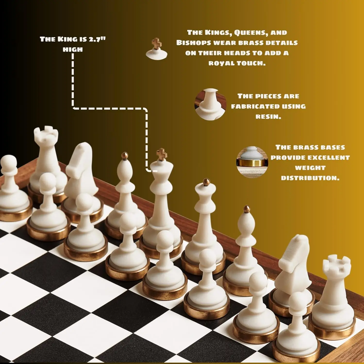 Modern Chess Set - 11