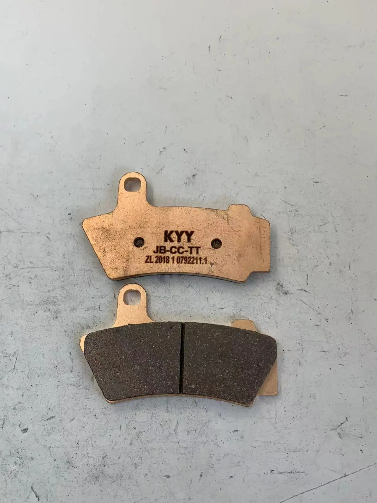 Front and rear brake pads for BMW R18