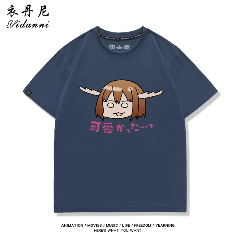 Shikanoko noko anime meu cervo amigo nokotan noko shikanoko camiseta cosplay nokonoko verão camiseta feminina camisa masculina oversize