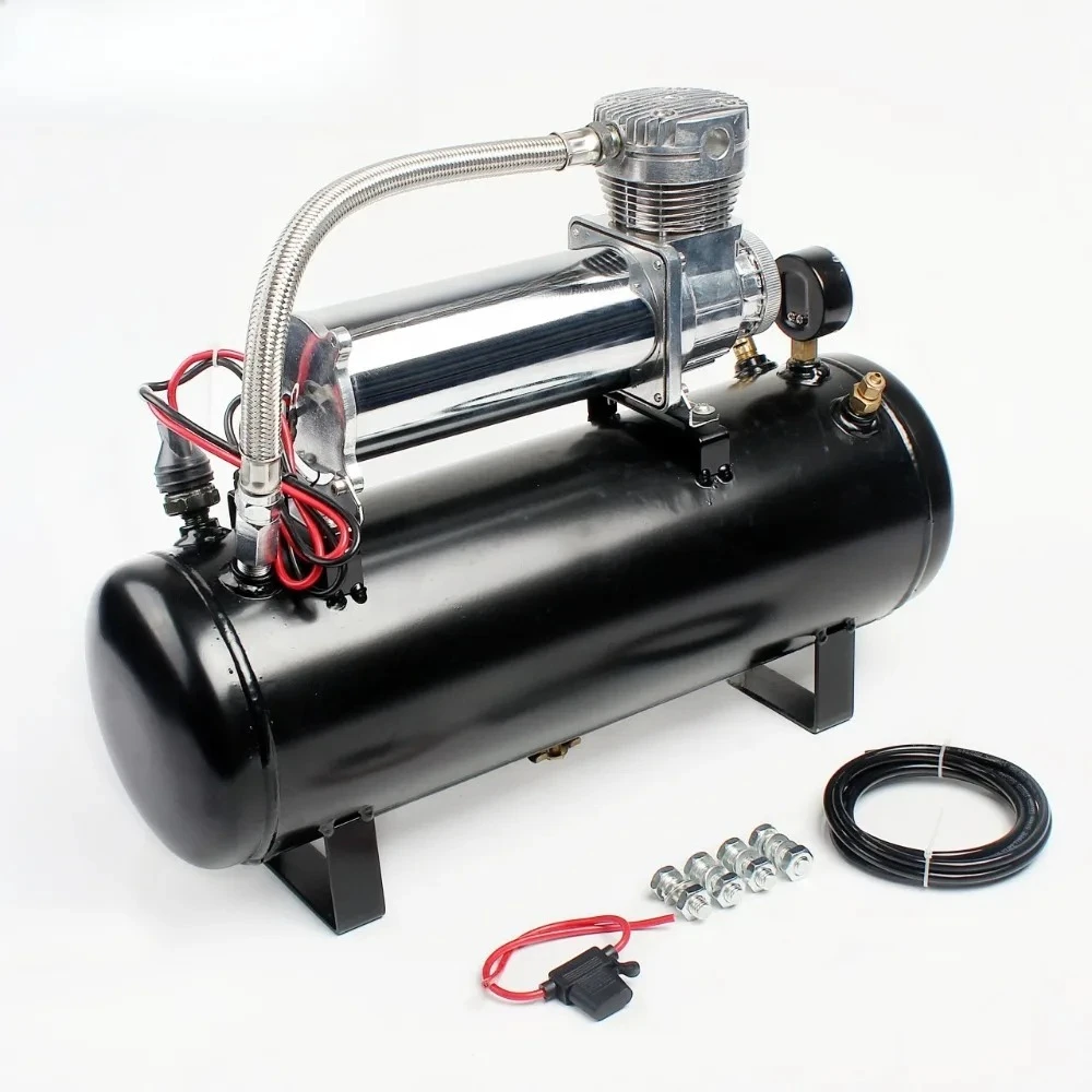 Car modification suspension air pump 2.5 gallon gas tank 12V car air pump 200psi