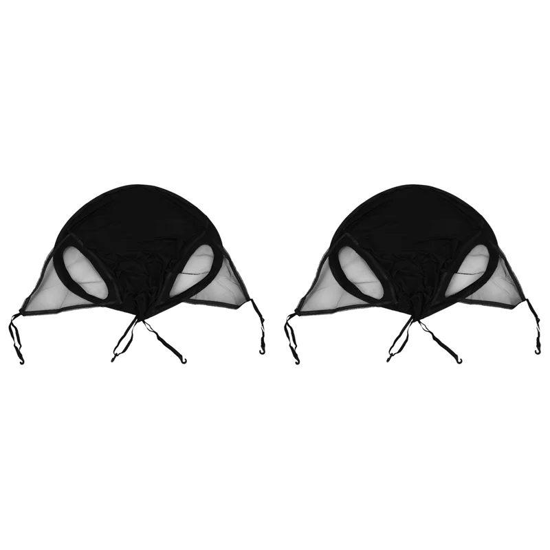 

B78B-2X Upgraded Version Of Baby Stroller Sun Visor Carriage Sun Shade Canopy Cover Black