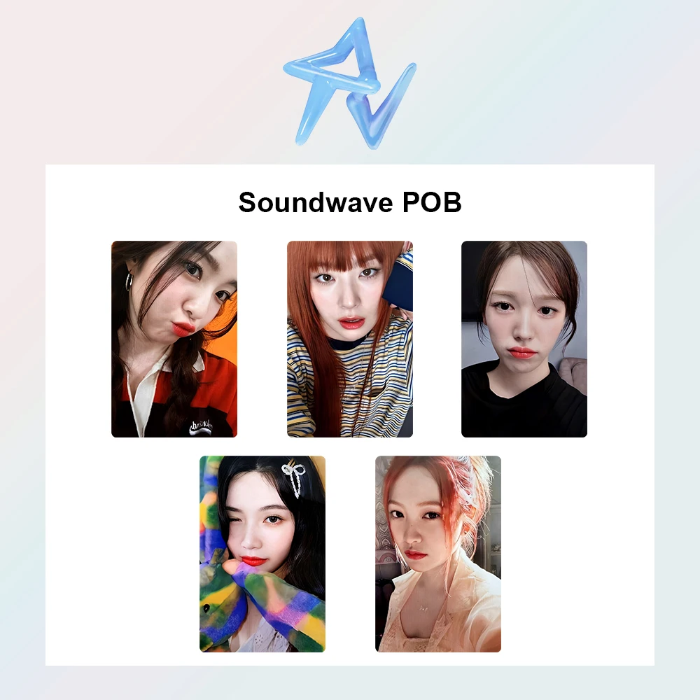 Red Bebe New Cosmic Special Card BaeJuHyun KangSeulGi Small Card