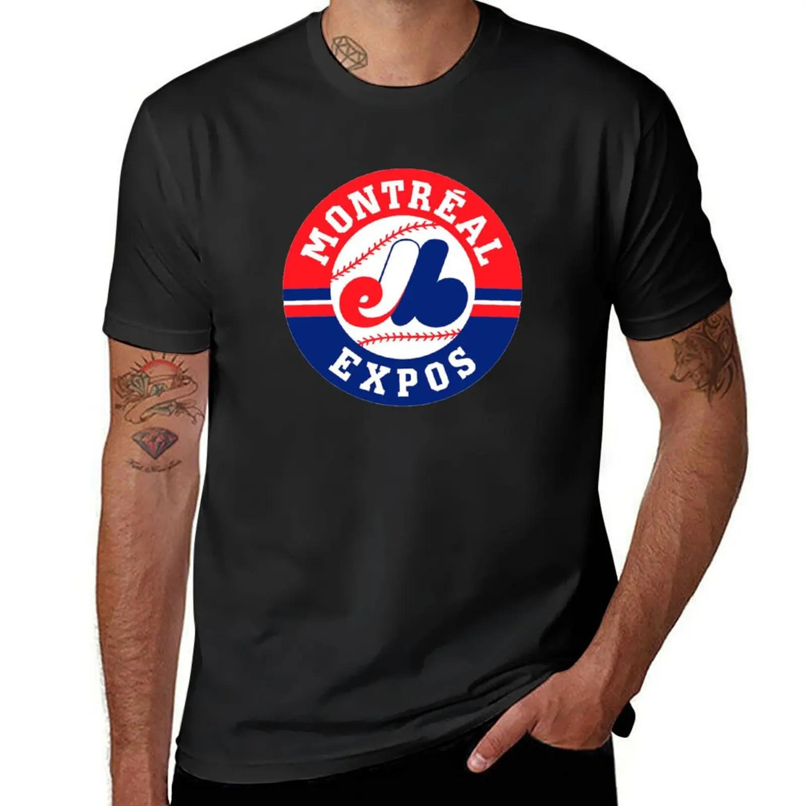 

Vintage Baseball - Montreal Expos T-Shirt oversized graphic tee hippie clothes street wear clothing for men