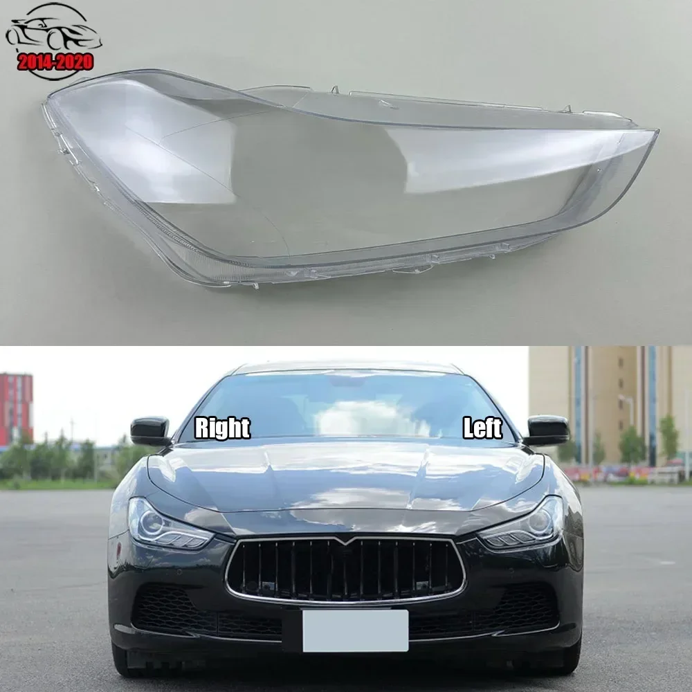 

Для Maserati Ghibli 2014-2020 прозрачная крышка фары корпус линзы замена оригинального абажура из плексигласа