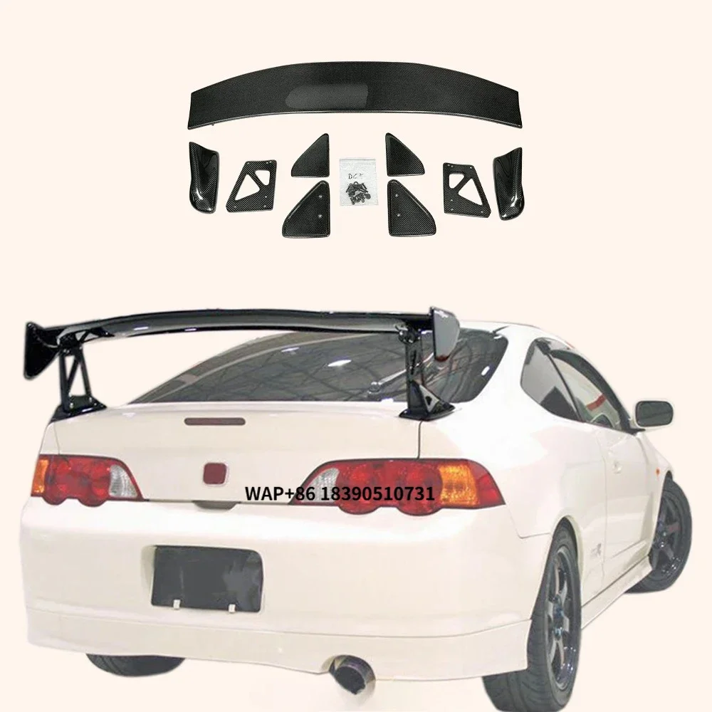For 02-06 Integra DC5  RSX MU Style GT Spoiler Carbon Fiber Trunk Body Part