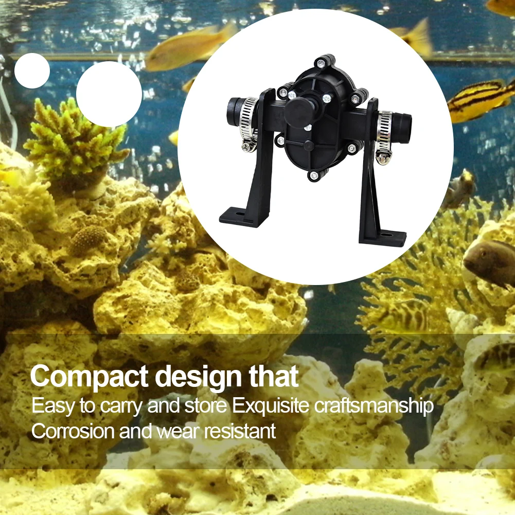 

Бытовой самовсасывающий портативный центробежный водяной насос, водяной насос для дизельного масла, батарея не требуется для полива/очистки автомобиля