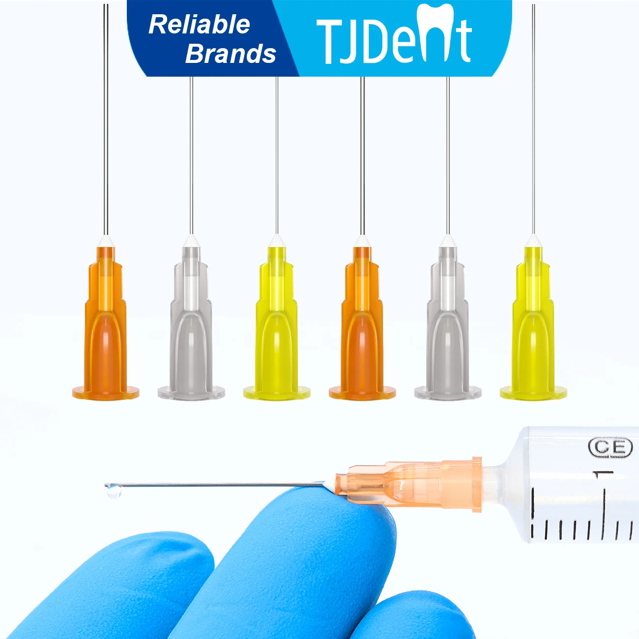 

TJDent 100pcs/pack Dental Endo Irrigation Needle Endodontic Lateral Cleansing Needle Root Canal Tip Dentistry Materials Tools