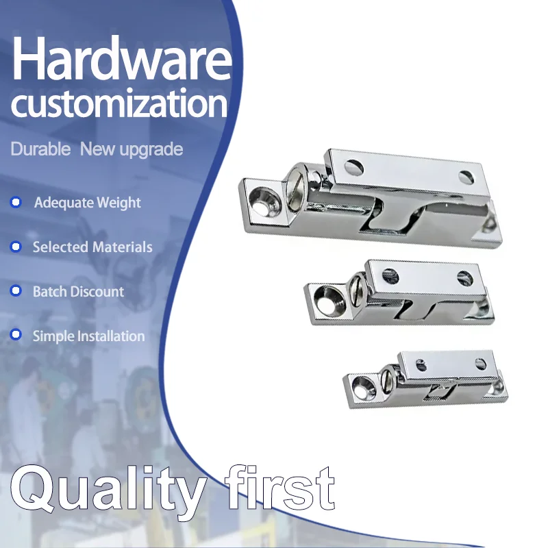 

Zinc Alloy Barrel Bolt with Drawer-Style Opening and Anti-Theft Functionality Offering Secure Closure and Enhanced Durability