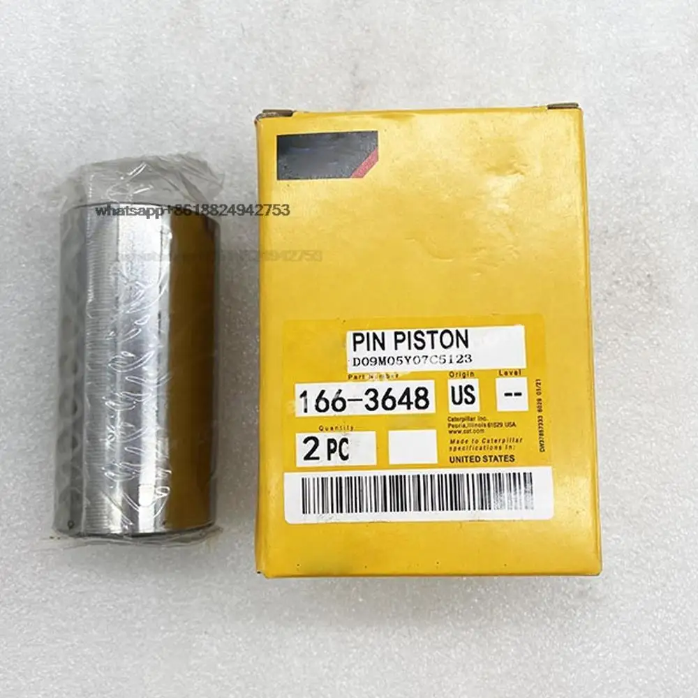 

Excavator engine parts 1663648 for Cat C9 Piston Pin Construction Machinery parts piston pin 166-3648