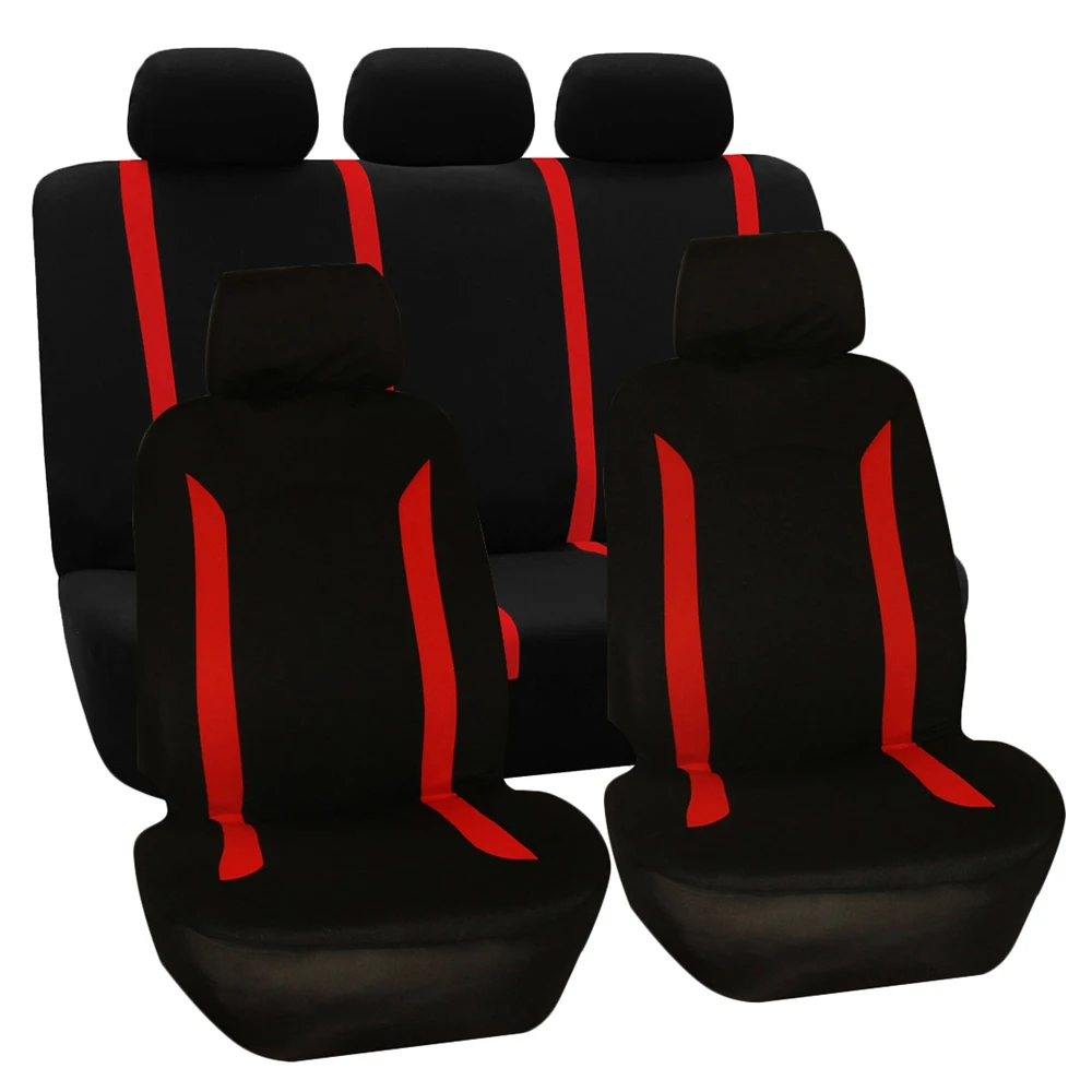 

Universal 10Pcs/Set Washable Car Seat Cover Protector with Steering Wheel Cover