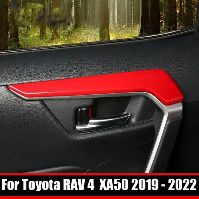 

ABAIWAI для Toyota Rav4 Rav 4 Xa50 2019 2020 2021 2022 2023 гибридная дверная ручка автомобиля, подлокотник, панель, накладка, внутренняя крышка