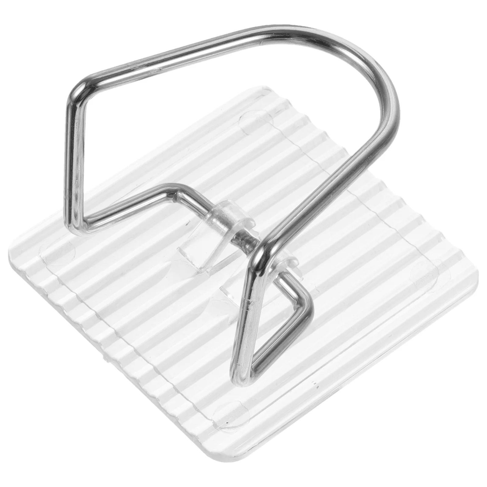 

1pcs Kitchen Sponge Holder Stainless Steel Adhesive Wall Mount Rack No Drill For Sink Bathroom Multi Functional Drainage