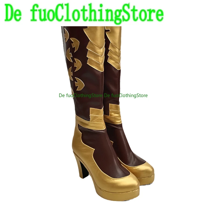 DeFuo أنيمي شخصية التخصيص تأثيري أحذية عالية الكعب تابوت الغد قلب التعكر سكاتي التسامي تأثيري الأحذية