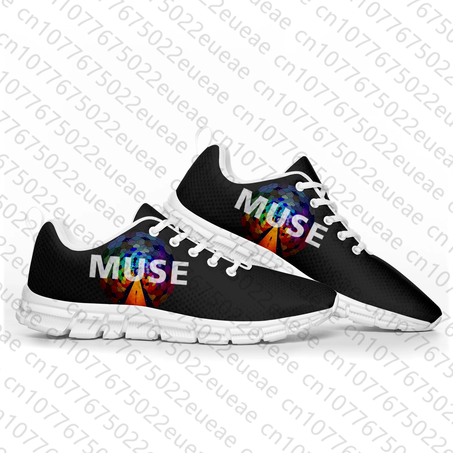 Muse-zapatos deportivos de banda de Rock para hombre y mujer, zapatillas informales personalizadas de alta calidad, color blanco, para adolescentes y niños