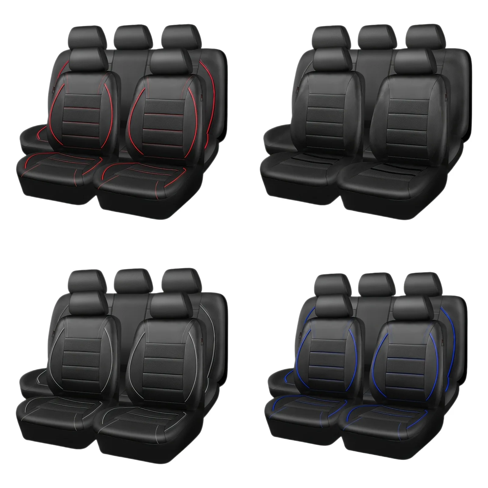 Car Seat Cover For Ford Focus 2 MK1 MK3 Mondeo MK4 Fiesta MK7 Fusion Kuga Ranger Explorer 5 Ka Figo Accessories view 5