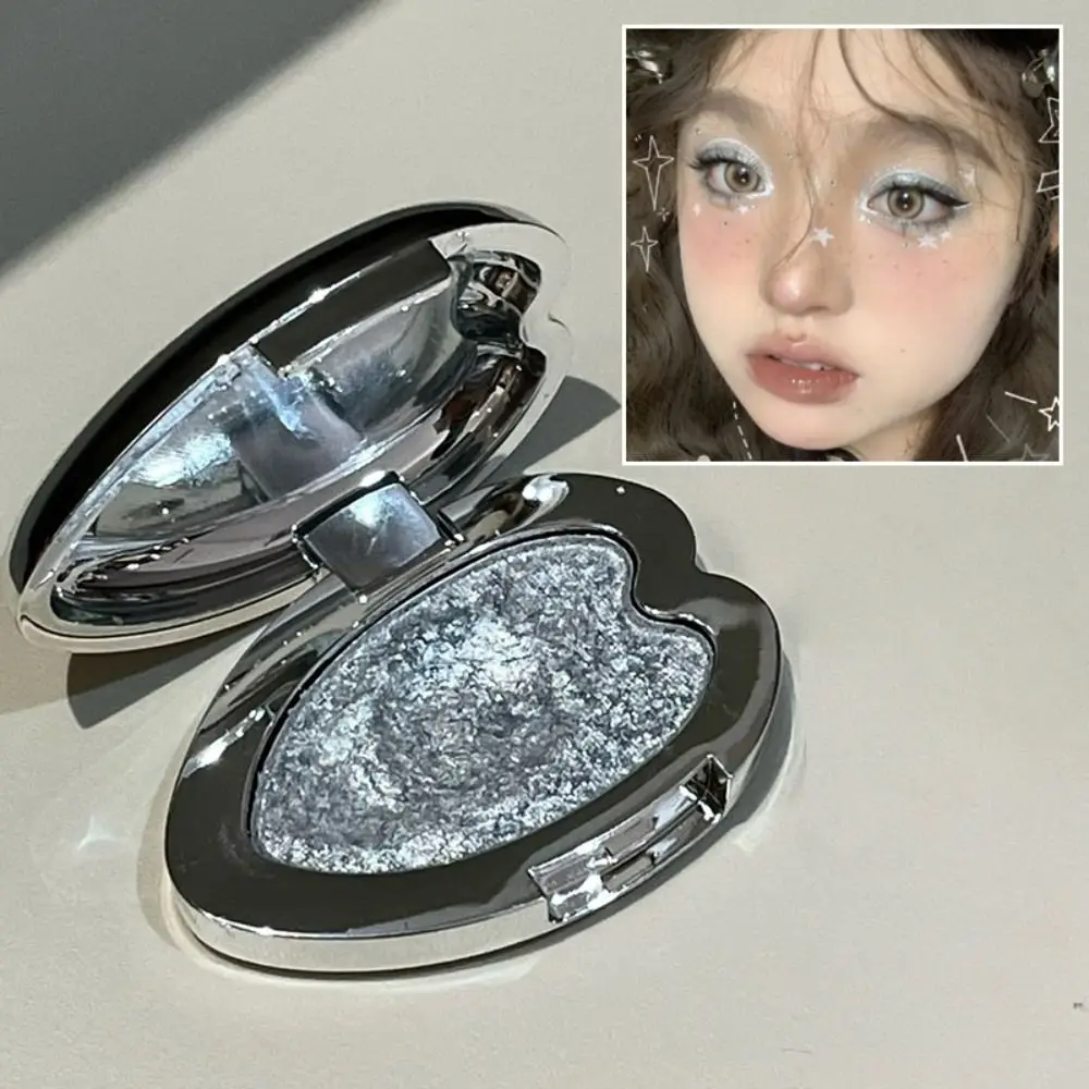 スパークルグリッターアイシャドウ シマーダイヤモンド ブライトニング メタリックパールアイシャドウ マルチクロームアイハイライターパレット