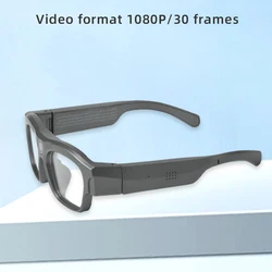 Fashion Smart Glasses Spectacles Men Camera 4K 256GB Support Real-time Playback of App Remote Control Video Drive Recording