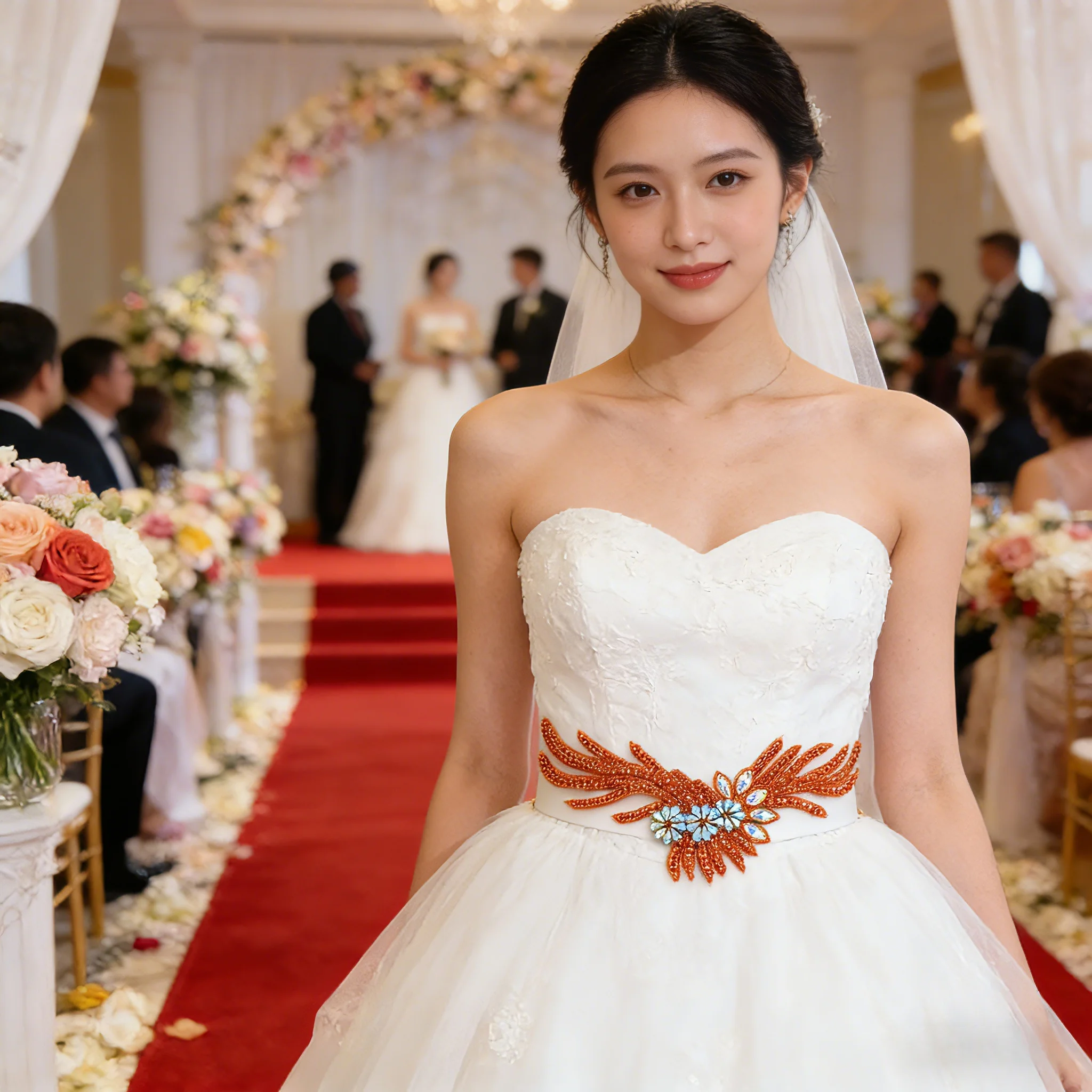 

Flame-Shaped Heavy-Duty Beaded Rhinestone Appliques Are Suitable for Headpieces, Hair Accessories, Handbags, and Round Fans as Shoulder Decorations, Chest Decorations, or Back Embellishments