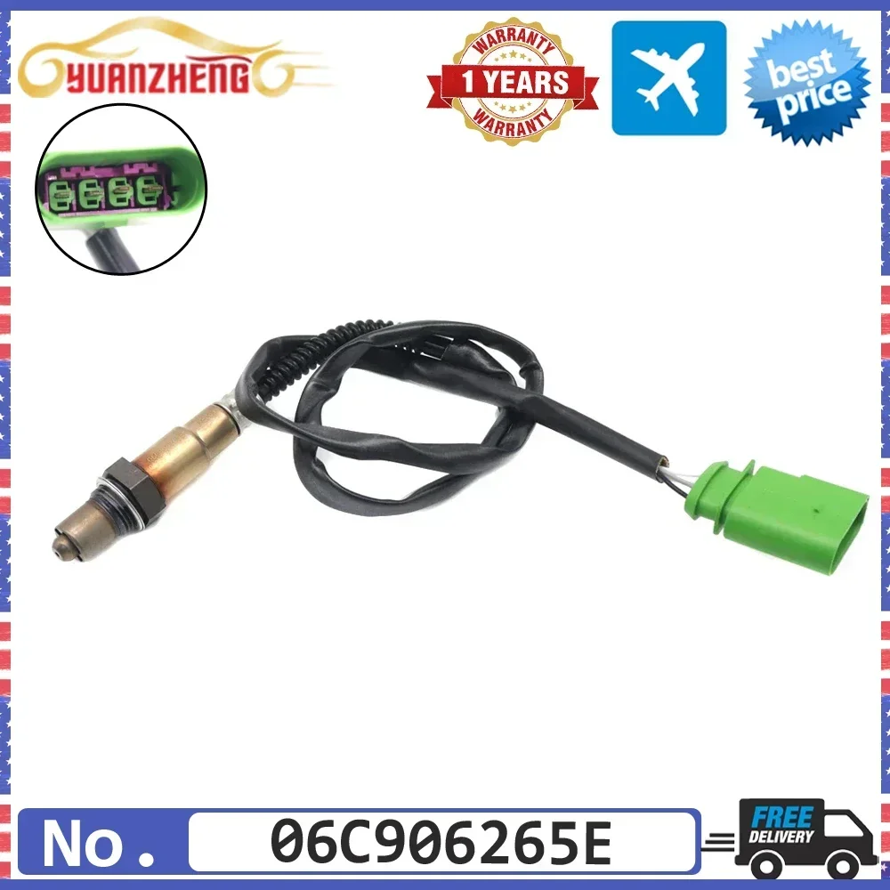 

NEW Air Fuel Ratio Lambda O2 Oxygen Sensor 06C906265E For Audi A4 A6 Allroad TT Porsche Cayenne Beetle Passat Phaeton SG1178