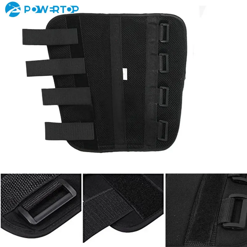 Arm Splint Brace Support Adjustable Elbow Joint Recovery Protect Band Belt Strap with 3 Fixed Steel Plates for Children Adults