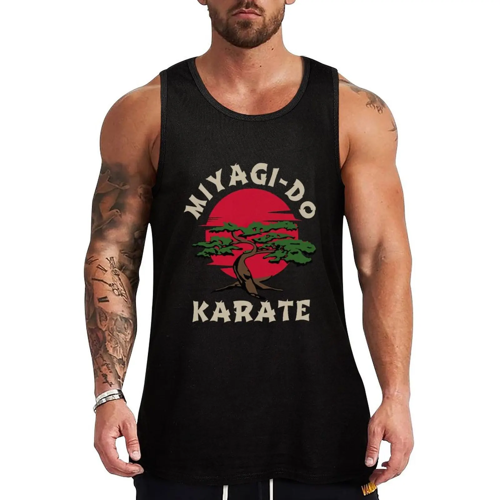 

Miyagi-Do Karate Tank Top Men's fitness t-shirt t-shirt gym man gym wear men clothes for men summer