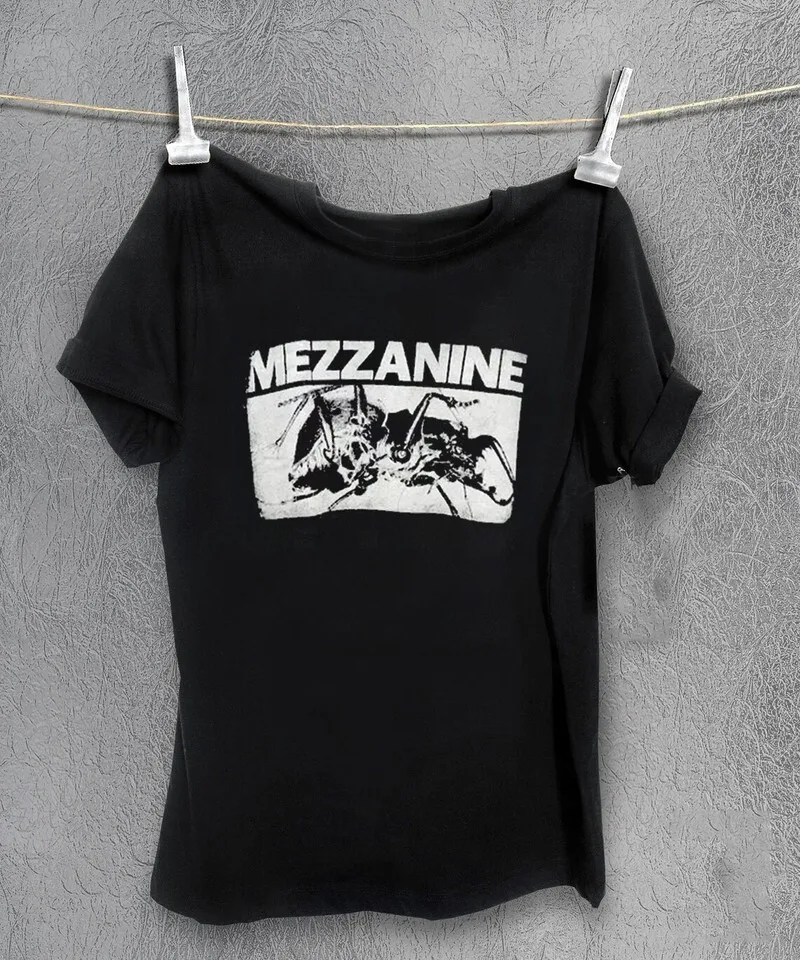 Massive Attack Band Mezzanine Album T-shirt Unisex 100% Cotton Shirt UU563