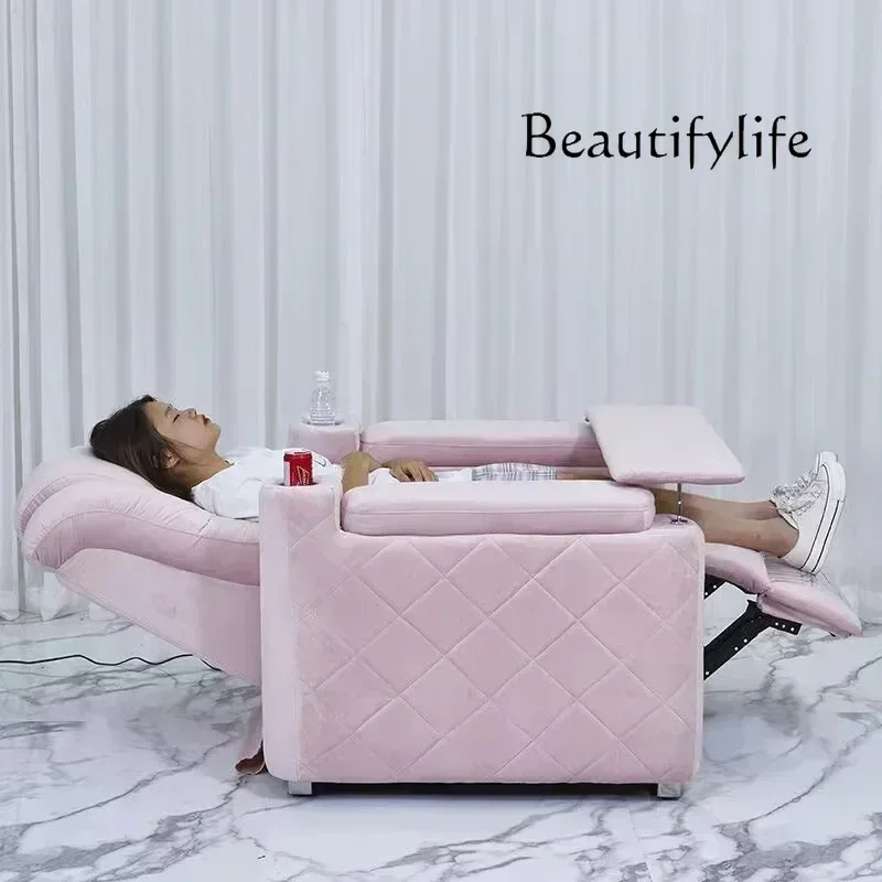 Sofa Nail Art Sofa Single Reclining Electric Multifunctional Massage Cinema Nail Salon Foot Bath Foot Chair