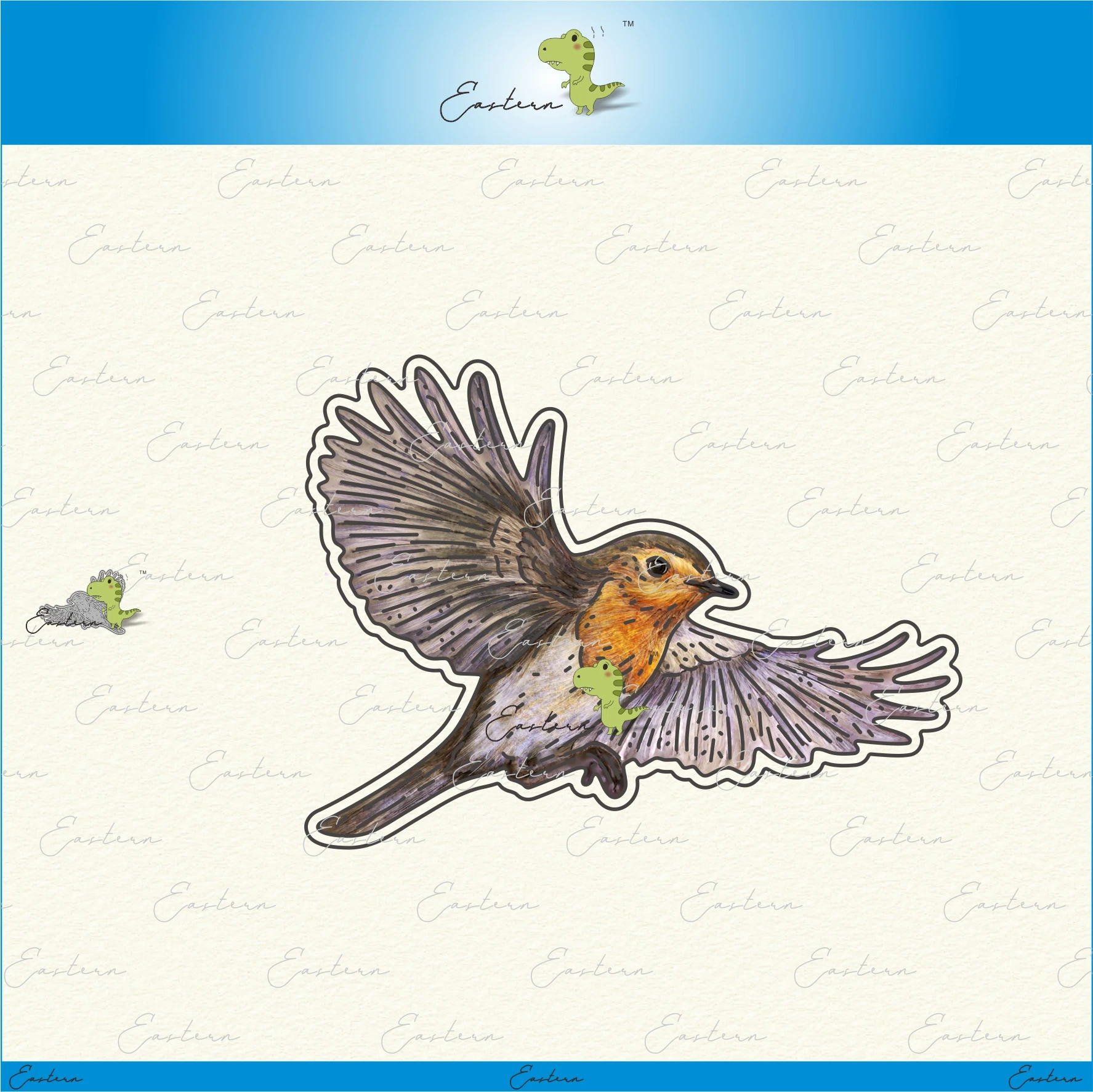 

Flying Robin metal cutting dies 2022 new DIY molds Scrapbooking Paper Making die cuts crafts Printed Sheet