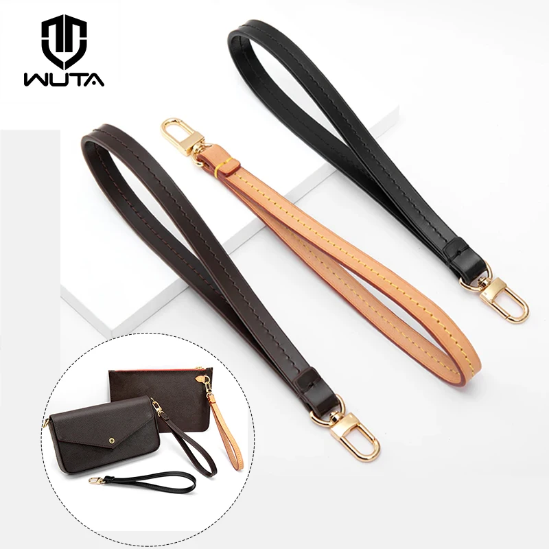 WUTA Wrist Strap Wallet For LV POCHETTE TO-GO Handbag Handles 21cm Long Clutch Bag Straps Purse Handle Belts Bag Accessories