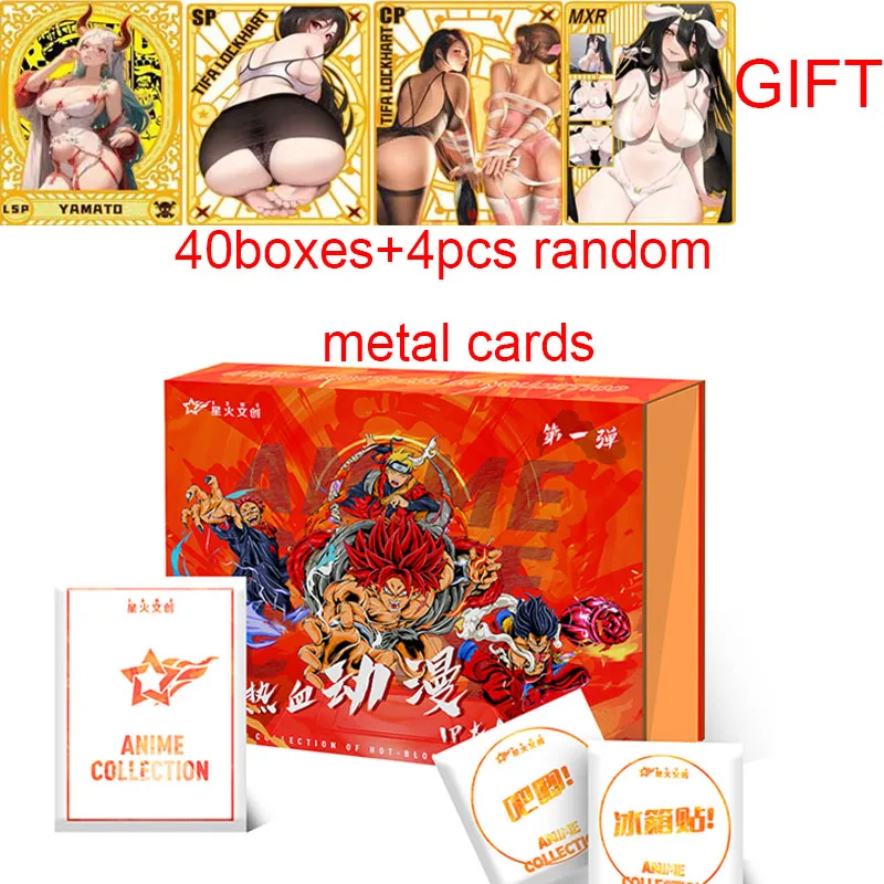 

2024 Newest Mixed Anime A6 Size 3D Cards Jujutsu Kaisen JJK Booster Box Luffy Satoru Nanami Sukuna Hobbies Chrismas Gift