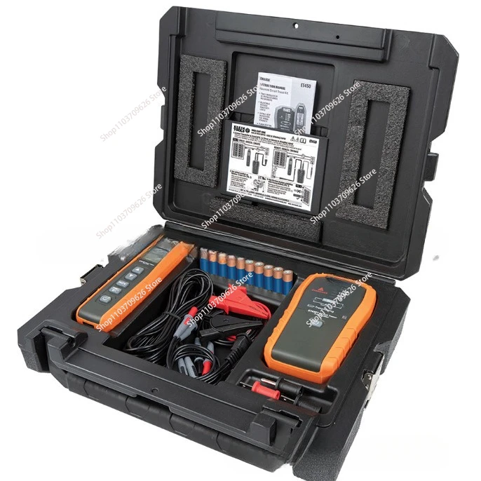 ET450 Advanced Circuit Breaker Finder and Wire Tracer Kit for Energized and Non-Energized Breakers, Fuses, and Wires