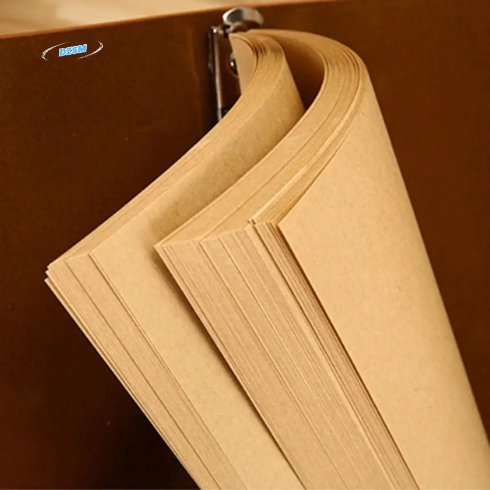 

A7/A6/A5 Travelers Vintage Notebook Kraft Paper PU Leather Spiral Notebook Notepad Loose Leaf PU Leather Kraft Notebook