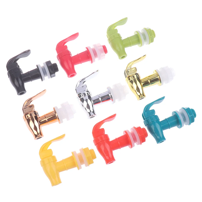 1Pc 16mm Grain Leak Proof Faucet Water Tap Glass Wine Bottle Jar Barrel Water Tank Faucet With Filter Wine Valve Water Dispense