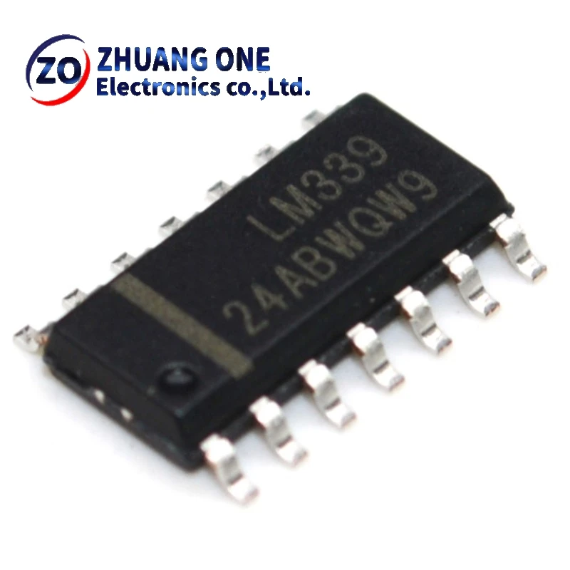 20PCS LM339DR SOP14 LM339 SOP LM339DT SMD LM339DR2G SOP-14 339DR ใหม่และต้นฉบับ IC