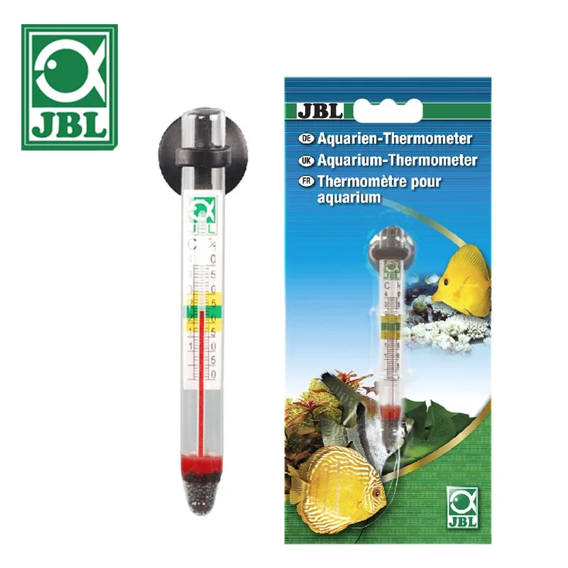 German JBL Thermometer Diving Design for Brackish Water General Clear Reading Fish Tank Aquarium Marine Aquarium Accessories