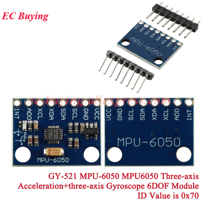 1-10 шт. GY-521 MPU-6050 MPU60 – обзор и цена Mpu6050