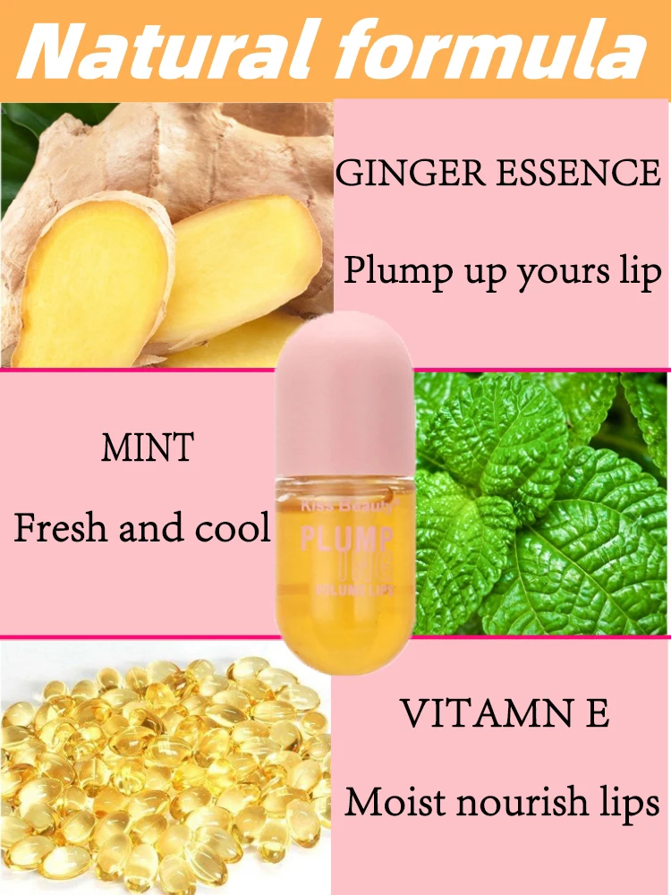 Long Lasting Lip Plumper Oil Instant Volumising Enhancer Lip Serum Collagen Lips Volume Increases Lipgloss Sexy Cosmetic