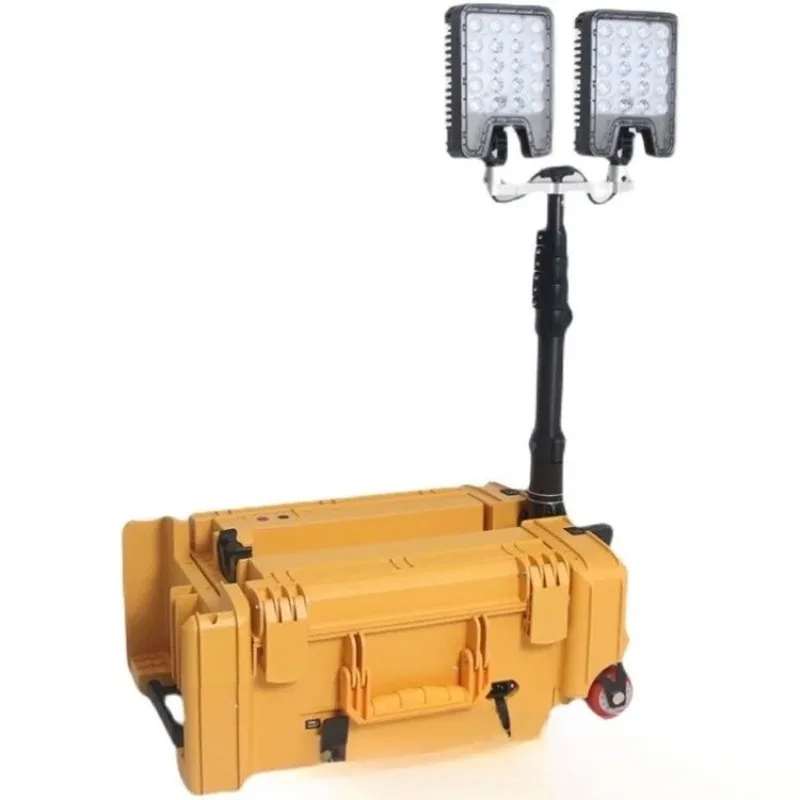 High-power emergency lighting system Fire rescue night lighting Road repair mobile tower