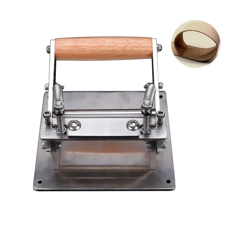 Manual Leather Belt Slitter Strip Cutting Machine Leather Stripping Upholstery Leather Machines