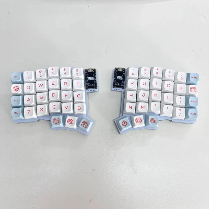 Silakka54 分割キーボード 有線 シングルモード QMK 分割キーボード